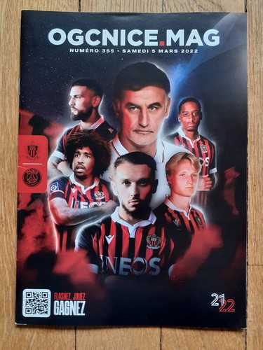 Programme match ogc - programme, nice
