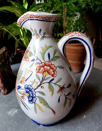Ancien pichet faience - faience, de