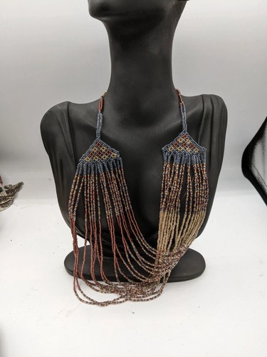 Collier bohème long perles - bohème, &