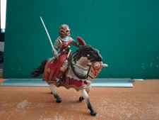 n°4 chevalier cuirasse  lys rouge épée 70056 schleich
