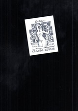 vieux papier ex libris nu