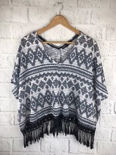 Almost Famous Poncho Style Top