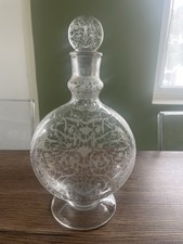 Ancienne carafe en cristal signé Baccarat modèle Michel Ange Michelangelo
