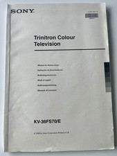 Notice television sony - notice,