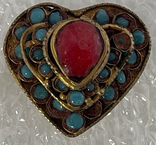 Afghanistan bague coeur circa