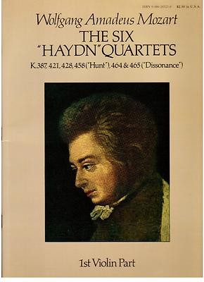 Mozart quatuors dédiés - mozart,