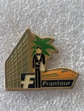 Pin’s Frantour Agence De Voyage Gare SNCF Tgv Rail Train Wagon Signé Winner