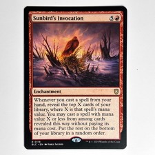 SUNBIRD'S INVOCATION MTG BLC - CARTE MAGIC THE GATHERING EN NEUF