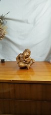 Statuette bois l effigie - statuette,