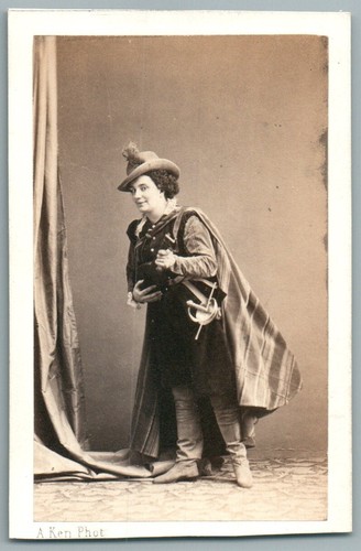 Cdv 1870 delphine ugalde - cdv,
