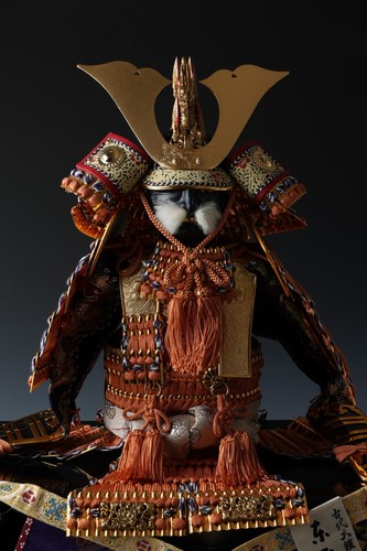 Poupée figurine samouraï