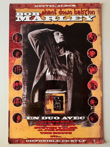 Rare plv promo bob marley - rare,