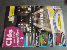 T.0 Revue Clés pour le train miniature N°58 Encarté Phare Breton