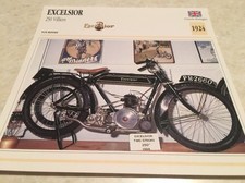 Carte moto Excelsior 250 cc