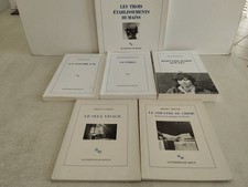 lot de 6 livres LES EDITIONS DE MINUIT