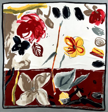 Authentique foulard vintage  " JL - JAMMERS & LEUFGEN "