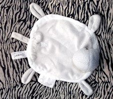 L2/ DOUDOU QUAX TORTUE THEODORE GRAND MODELE GRIS PLAT   TETINE 30CM