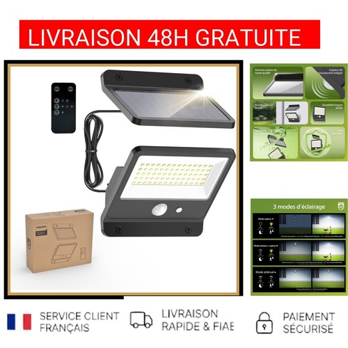 Philips projecteur solaire led - philips,