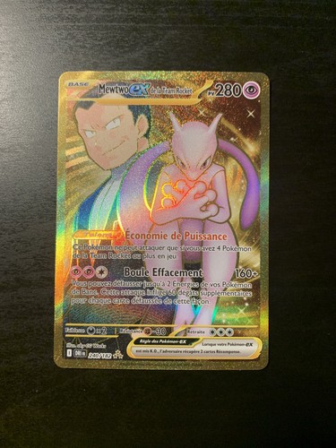 Carte pokémon mewtwo ex - carte, de
