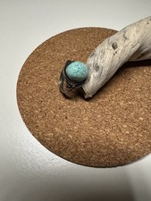 Bague en turquoise et argent
