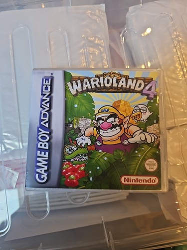 Boite wario land - wario, nintendo