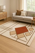 Tapis touffeté à la main