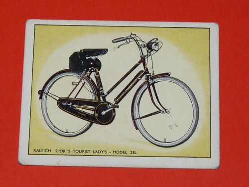 Bicycle raleigh card - bicycle,