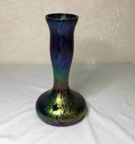 Vase ancien irisé art nouveau