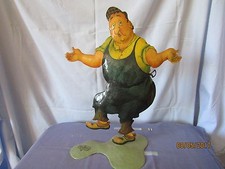 DUBOUT - Figurine émaillée - RAIMU - CESAR - PAGNOL -  Cuivre -