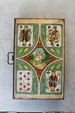 Magnifique Rare Ancienne Boite Tole Lithographiée Casiez Bourgeois Chicorées Tin