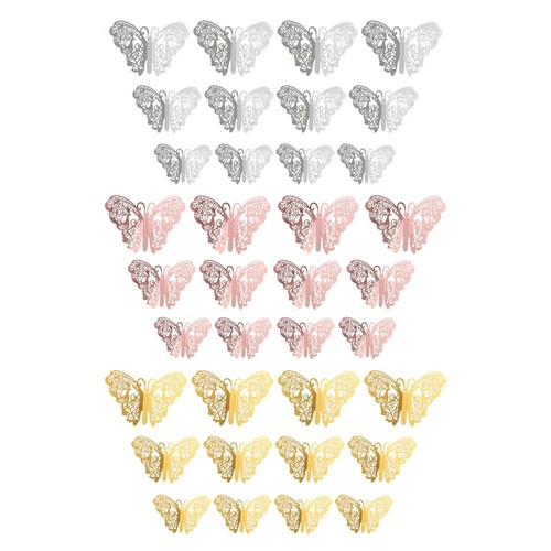 Papier peint papillon - , 3d