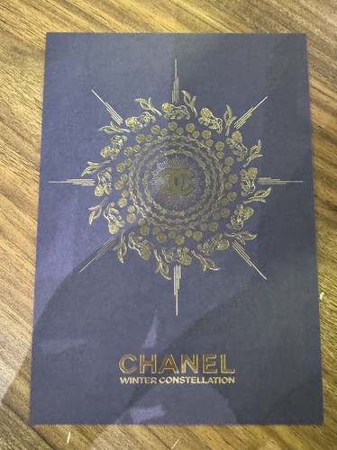 Chanel rare carte winter - carte,