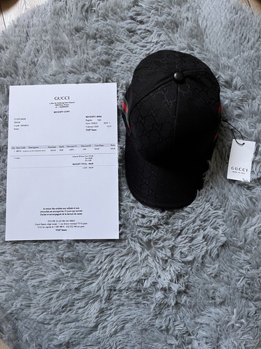 Casquette gucci noire - 💎,