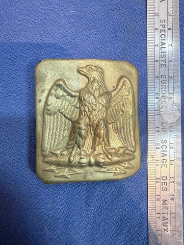 Militaria plaque baudrier - militaria,