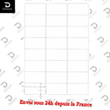 Etiquettes autocollantes multi