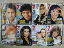 Lot de 8 télé 7 jours de
