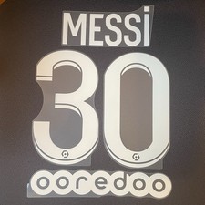 Patch Flocage PSG Officiel 2020 2021 Messi
