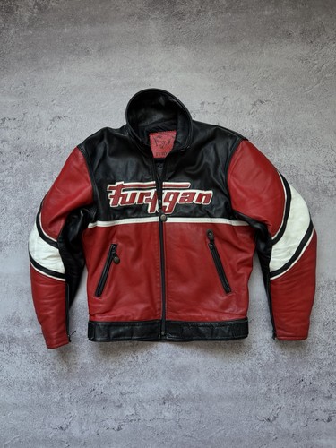 Blouson moto cuir - , vintage