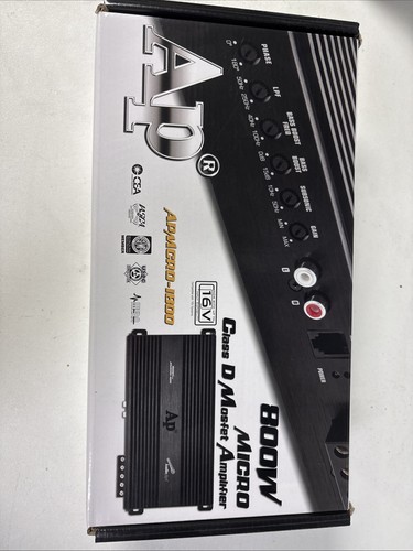 Audiopipe apmcro 1800 ch - apmcro-1800, 1-ch