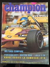 CHAMPION n°58 du 15/10/1970; Porsche 917/ Matra 650/ Lola T 70/ Kawasaki H 1 R