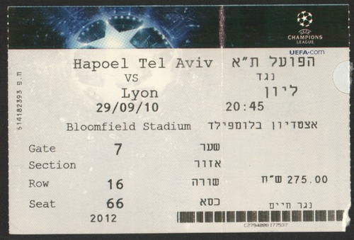 Hapoel tel aviv - vs, lyonnais