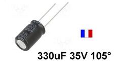 Condensateur  330uF 330µf 35V