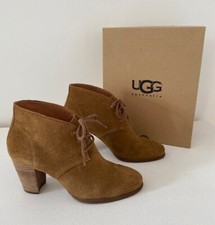 Chaussures femme UGG Australia marron avec talon de 8,5 cm excellent état 