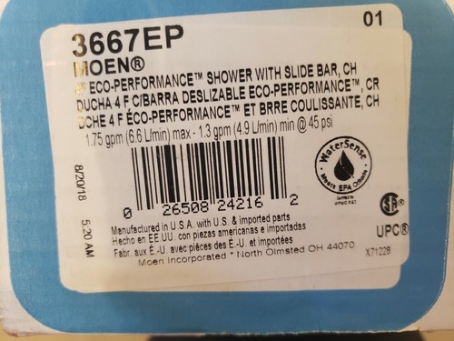Moen 3667ep eco performance - moen,