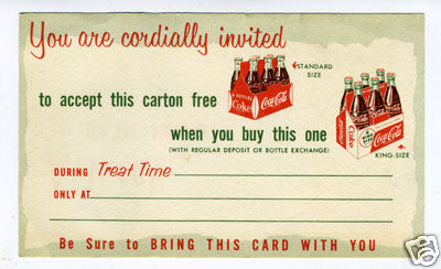 1950s coca cola advertising - coca,