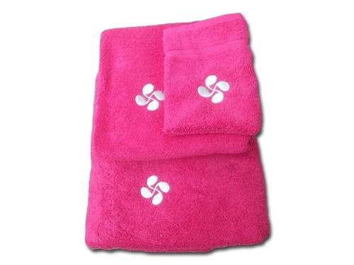 Serviette eponge basque - eponge,