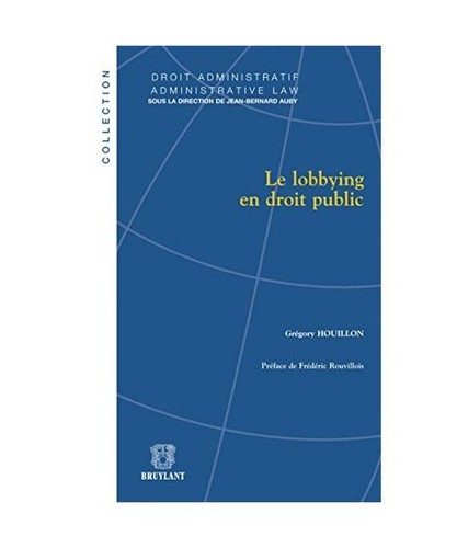 Lobbying droit public - le,