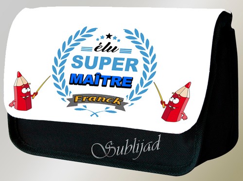 Trousse crayons élu super - trousse,
