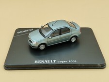 1/43 Renault "Dacia" Logan Bleu Electrique 2008 Eligor ref: 7711425984
