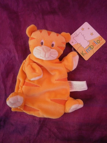 Doudou marionnette chat - marionnette,